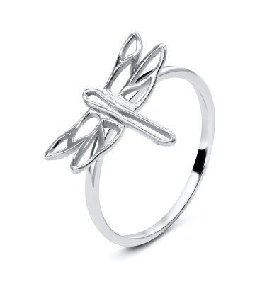 Lovely Dragonfly Silver Ring NSR-3285